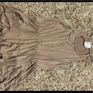 Flowy spaghetti strap